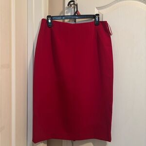 Elegant Red Skirt